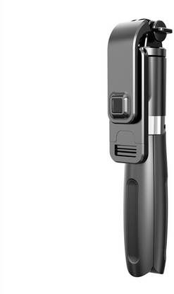 Techlife Solutions L02 Extendable Selfie Stick Tripod Stand for Mobile Phones and Gopro with Bluetooth Wireless Shutter Remote Bluetooth Selfie Stick