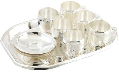 Ojas TRAY 6 CUP 6 SOUCER Tray, Cup, Plate Serving Set
