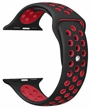 Big Wings Soft Silicone Dual Color Sport Strap Band Smart Watch Strap