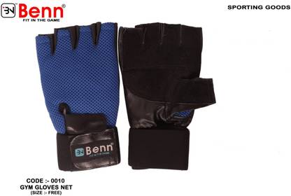 benn gym gloves blue color, fitness, good grip Gym & Fitness Gloves