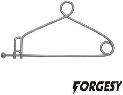 Forgesy MAYO SAFETY PIN HOLDER 8" PACK OF 1 Surgical Hook