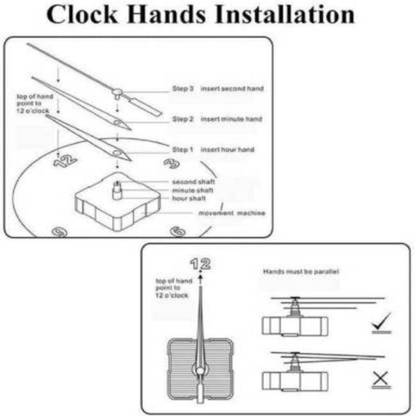 NIJI STORE Analog 18 cm X 18 cm Wall Clock