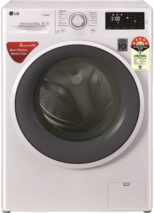 LG 6.5 kg with Inverter Fully Automatic Front Load Washing Machine with In-built Heater White