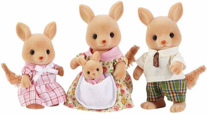 Calico Critters Hopper Kangaroo Family