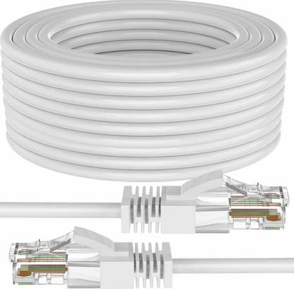Tech-X LAN Cable 45 m Ethernet Cable, 147.6 Feet 45 Meter High Speed Cat6 UTP LAN Cable,