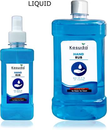 KESUDA 250ml  MIST Spray with 1Liter LIQUID  with flipflop Cap (250ml+1L) Sanitizer Spray Pump Dispenser