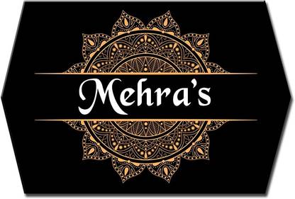 Midas Craft Polypropylene Popular Name Name Plate