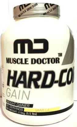 Muscle Doctor HARD-CORE GAIN (WEIGHT GAINER) Weight Gainers/Mass Gainers