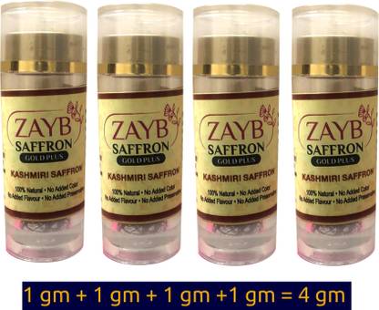 Zayb 100% Pure Saffron|Best Quality (Certified) Kesar| Keshar | Zaffron Threads