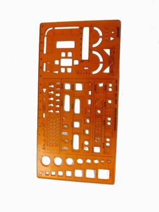 Simrah ARCHITECT COMBINATION ART NO 1852 SCALE 1:100 ARCHITECT COMBINATION Stencil
