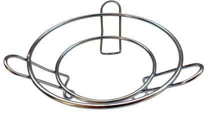 MUNAZZ Kadhai Stand Nickel Trivet