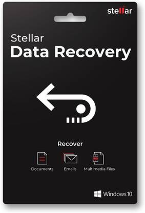 Stellar Data Recovery Software | Windows | Standard | 1 PC 1 Year | Activation Key Card