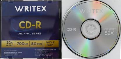 Writex CD Recordable 700 MB