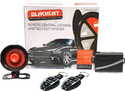 BLACKCAT Car Central Locking System BSA-1D with 2 Remotes, 1 Door Lock Motor Central Locking System