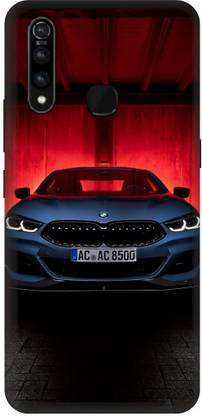SSMORYA Back Cover for Vivo Z1 Pro, Sports Car Multicolour Printed Back Cover