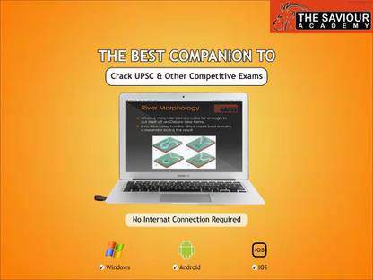 The Saviour Academy Geography Videos & PDF's Pen Drive Course for UPSC & Other Competitive Exams - 2020