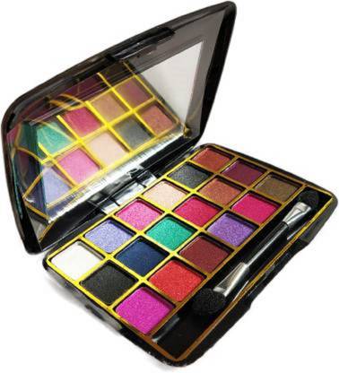 Top Notch 18 Color Eyeshadow Palette Boosts Improved Wearing & Easy Blending 20 g