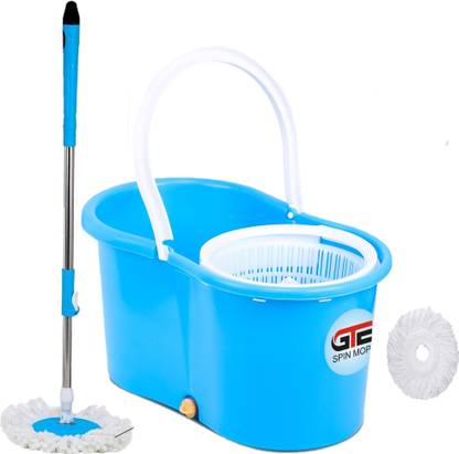 GTE Home Cleaning 2 Refill Magic Spin Mop Set