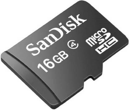 SanDisk , SDQM 16GB SDHC 16 GB MicroSD Card Class 4 10 MB/s  Memory Card Compatible with Mobile