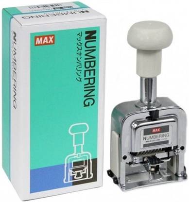 MAX 8 Digits Numbering Machine  Office Set