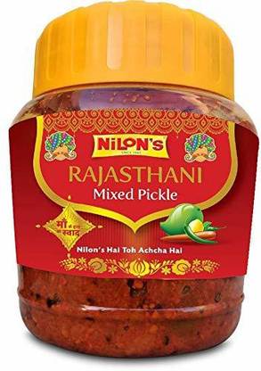 Nilon's Rajasthani Pickle - 900 g (Mix Pickle) | Rajasthani Achaar Made in Traditional Way | Improves Digestion & Immunity Mixed Pickle