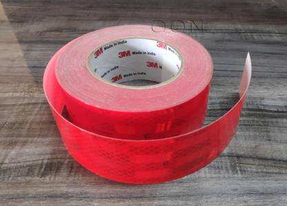 3M High Intensity Reflective 50.8 mm x 3.048 m Red Reflective Tape