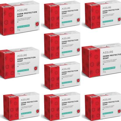 ASSURE Germ protection soap pack of 10