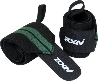 RXN WW-22-BLKGREEN Wrist Support