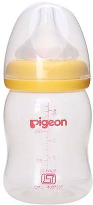 Pigeon Plastic Feeding Bottle Combo - 160 ml