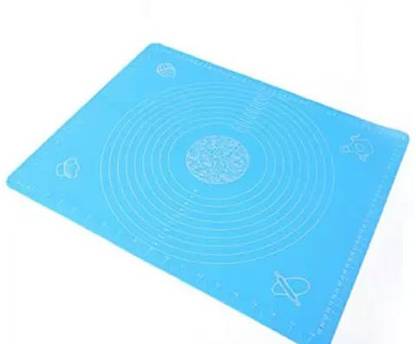 Manja Art Silicone Pastry Mat with Measurements, Pastry Rolling Mat, Reusable Non-Stick Silicone Baking Mat Food-grade Silicone Baking Mat