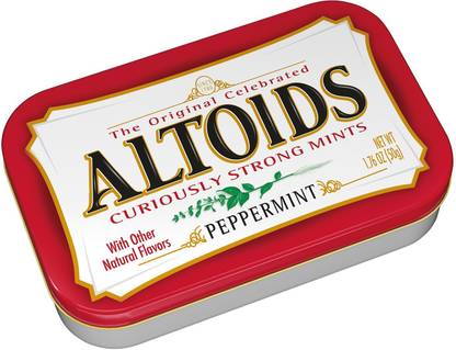 Altoids Curiously Strong Mints Peppermint Pouch Peppermint Mint