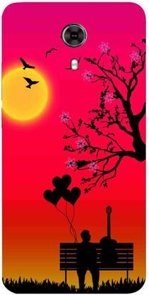 mobismart Back Cover for Yu Yureka Black Back Cover /Yu Yureka Black Back Case