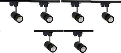JACKAL LED 9 Watts Indoor Ceiling Spot Light//Track Light with Trackway (Warm White) Track Light Ceiling Lamp