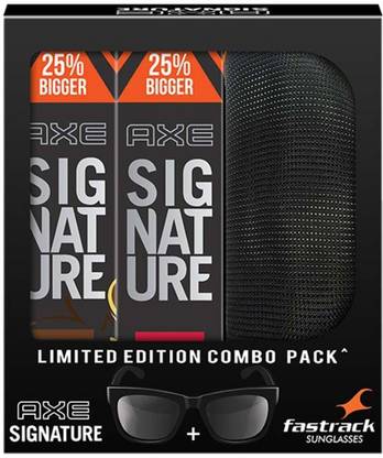 AXE Signature Intense + Dark Temptation Body Perfume & Sunglasses Combo Pack