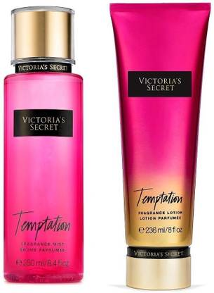 Victoria's Secret Temptation Fragrance Mist & Fragrance Body Lotion Set