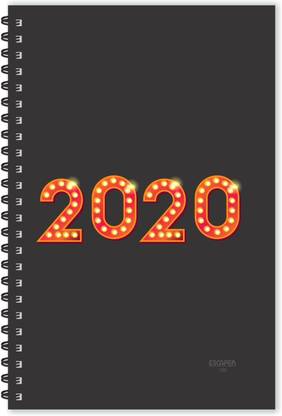 ESCAPER 2020 Diary, New Year Diary, 2020 year diary, 2020 Diary Planner A5 Diary Ruled 160 Pages