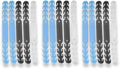 IndoBright (Pack of 15) Face mask straps Ear saver Buckle for Face mask Straps for ear loop mask adjustable Face Mask Holder Extender Head Strap Hook Ear Saver for face mask Nose Clip