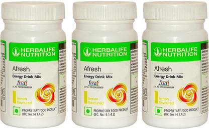 Herbalife Nutrition Afresh Lemon Flavour Energy Drink Energy Drink