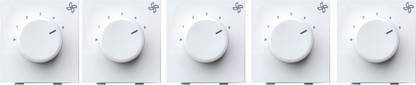 Greatwhite (FIANA) 100W/120W Step Type 2 Module Modular EME Fan Regulator (5 Step) (5pc) Step-Type Button Regulator