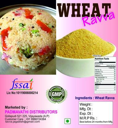 PMW WHEAT RAVA