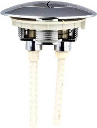 Elegant Casa 3 Litre and 6 litre Oval Shape Dual Push Flush Button Toilet Water Tank Flushing 60 mm Mean Lid cover Hole should be at least 60MM Replaceable Oval Button with High Gloss Crome finish Material ABS Flush Tank Lever