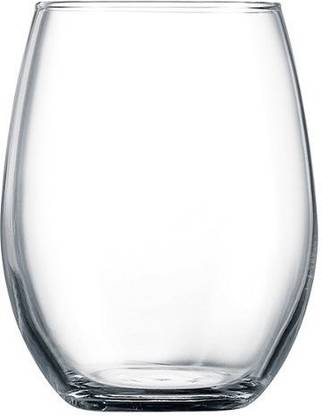 Incrizma (Pack of 2) Spirits Stemless Wine Glasses for Red or White Wine - 440 ml Set of 2 Glass Set Wine Glass