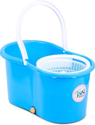 JSN Magic Spin Floor Mop Bucket Only Mop Set