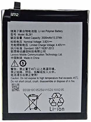 Lapvious Mobile Battery For  Lenovo K5 Note