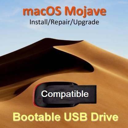 COMPATIBLE macOS Mojave 10.14.6 (16GB Bootable USB Pen Drive 64-Bit) 16GB Bootable Pen Drive, macOS Utilities, User Guide (PDF), Cover Letter (Printed), Invoice (Printed) 64-Bit