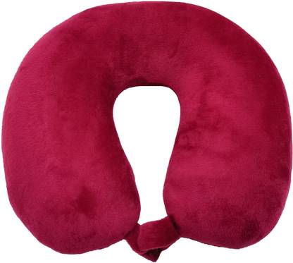 Flipkart SmartBuy Microfibre Solid Travel Pillow Pack of 1