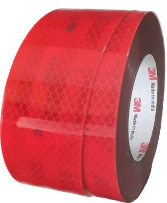 3M High Intensity Reflective 50.8 mm x 30.48 m Red Reflective Tape