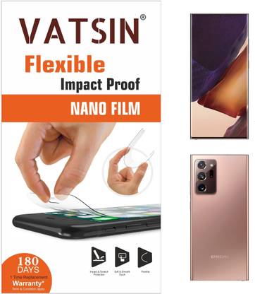 Vatsin Front and Back Screen Guard for Samsung Galaxy Note 20 Ultra