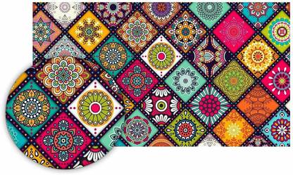 Star Weaves Rectangular Pack of 6 Table Placemat