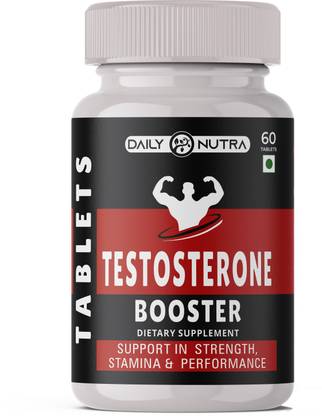 DAILY NUTRA Testosteron booster with 1000mg Tribulus Terrestris, Safed Musli, Ashwagandha
